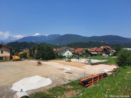 Izgradnja novega športnega igrišča Vrhpolje (5)
